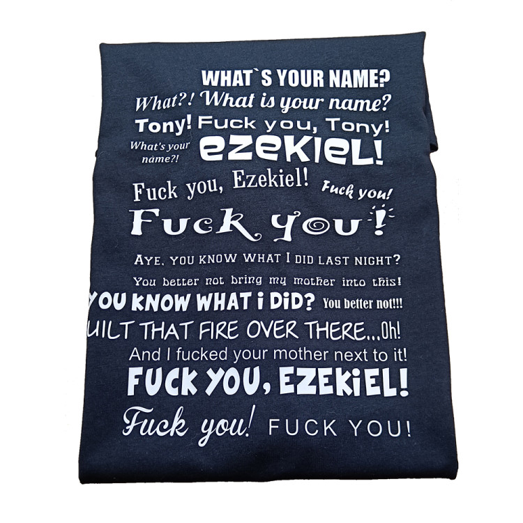 Футболка fuck you tony & ezekiel