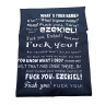 Футболка с надписью "Fгck you Tony fk you Ezekiel