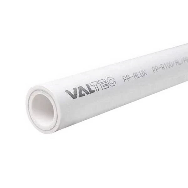 Труба полипропиленовая армированная алюминием VALTEC ALUX - 90x15 (PN25, Tmax 70°C, штанга 4м)